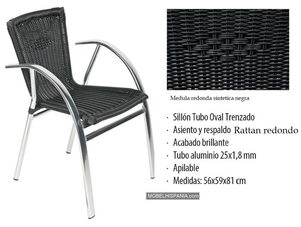 269 sillon aluminio medula negro 1 2