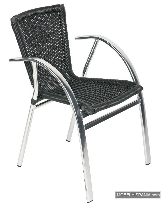 269 sillon aluminio medula negro