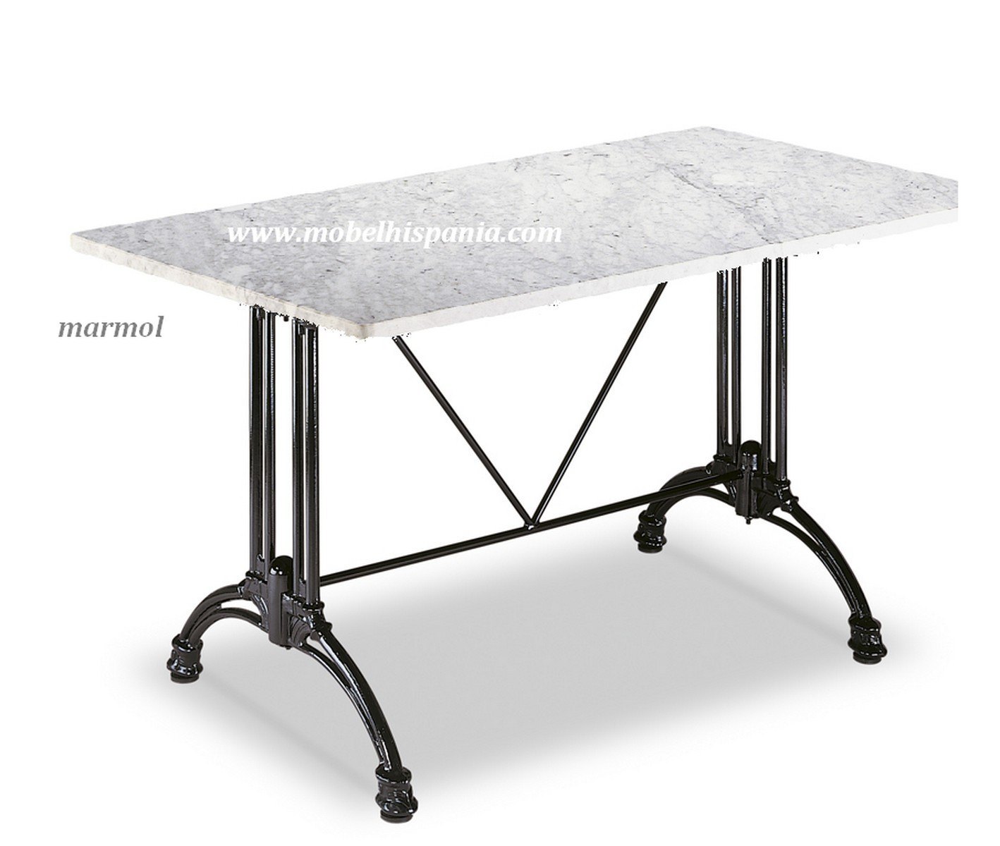 364-mesa-marmol-forja-mobel-hispania 364 mesa marmol forja mobel hispania