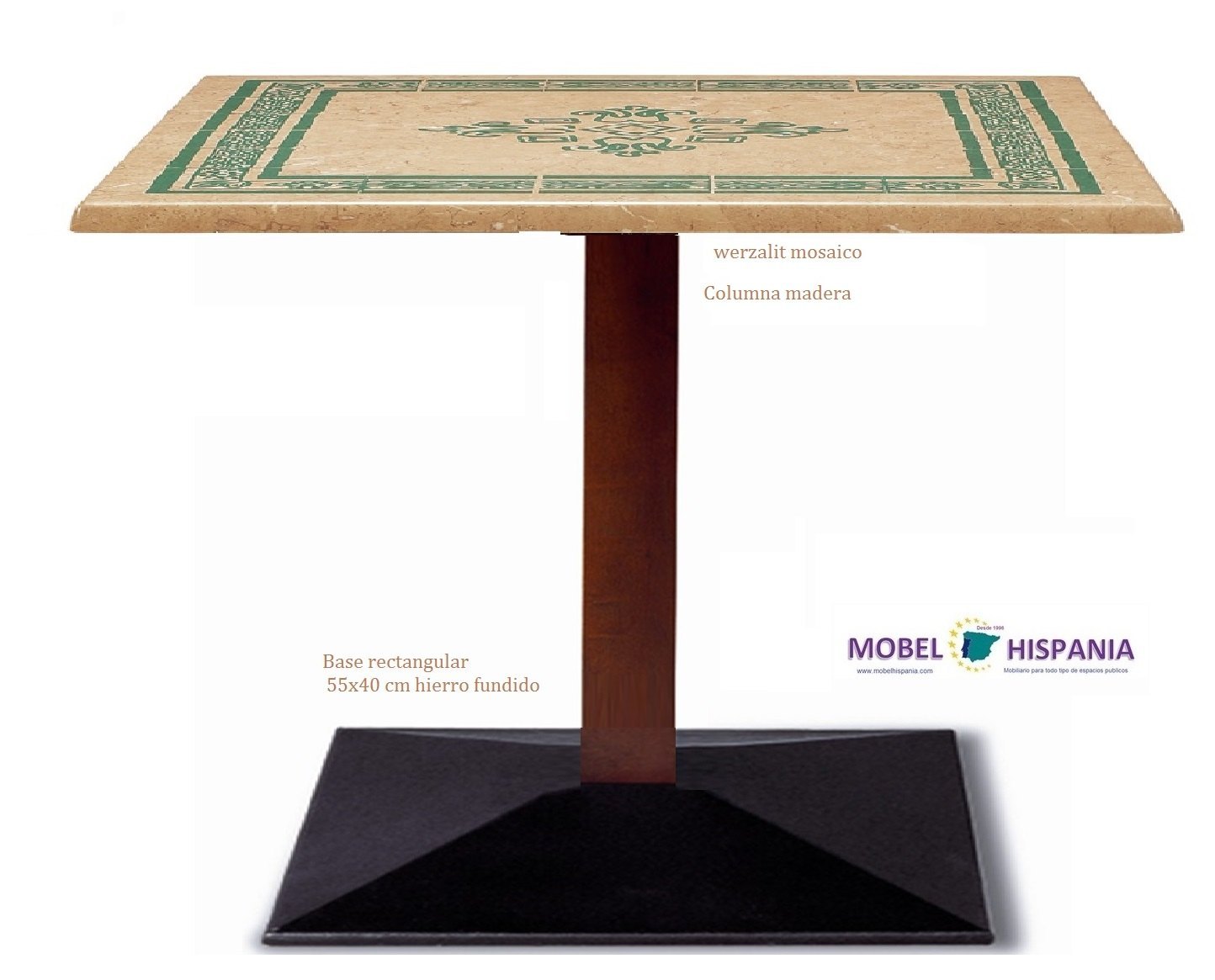 4140-mesa-rectangular-fundicion-werzalit_03 4140 mesa rectangular fundicion werzalit 03