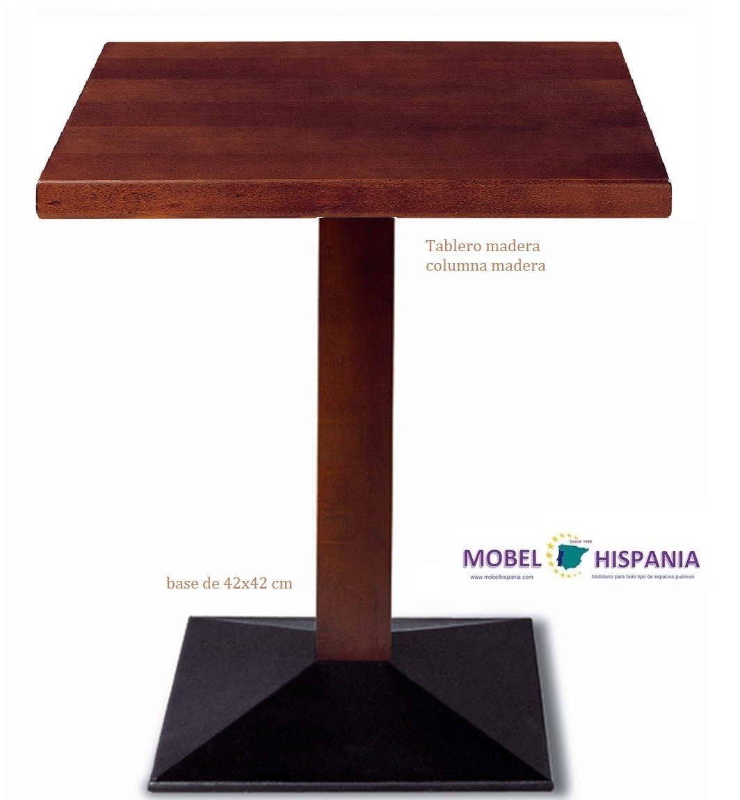 4160_mesa_columna_madera-werzalit-nogal_03 4160 mesa columna madera werzalit nogal 03