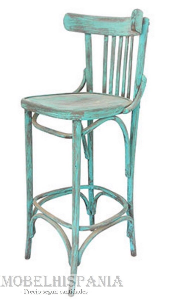 VICTORY sin pintar taburete madera bistro irlandes 01
