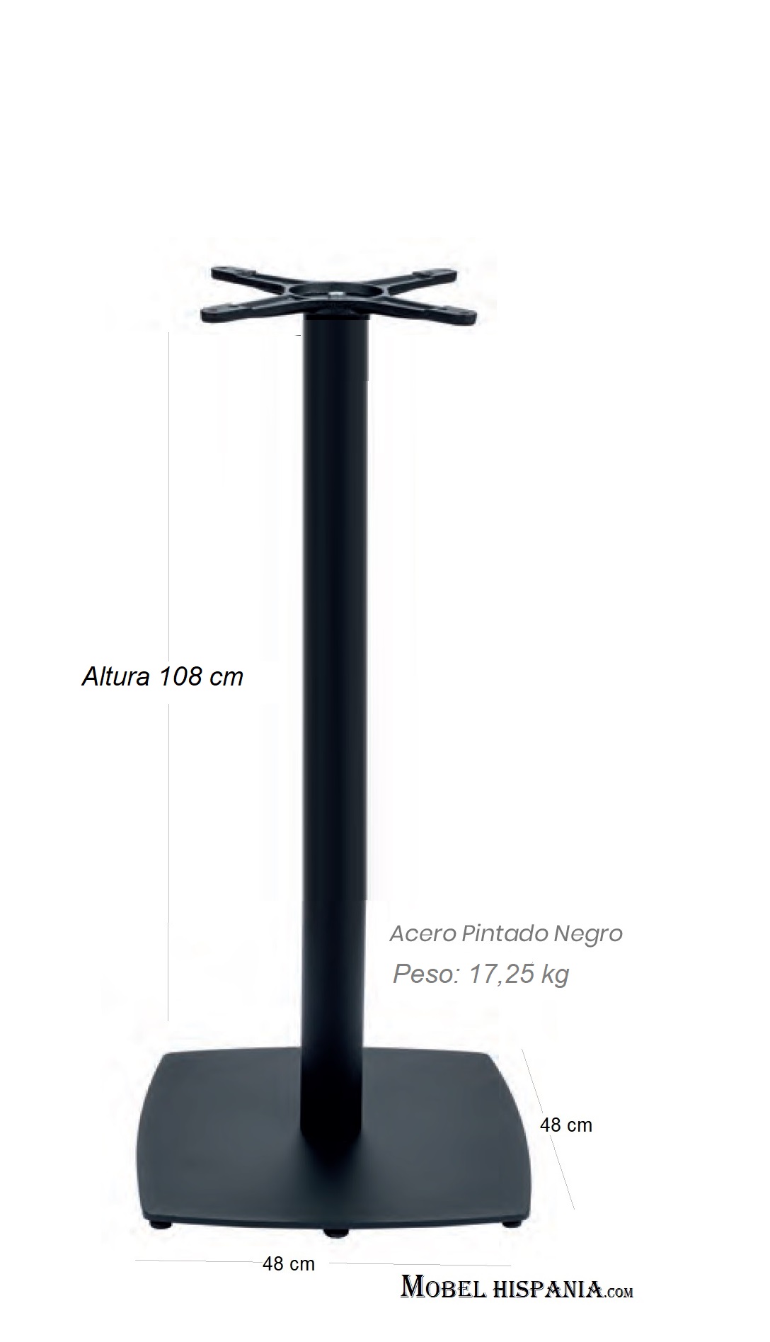 9322-Pie-mesa-metal-negro_06 9322 Pie mesa metal negro 06