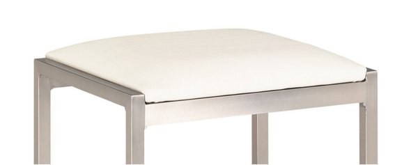 597 aluminio taburete tapizado 02