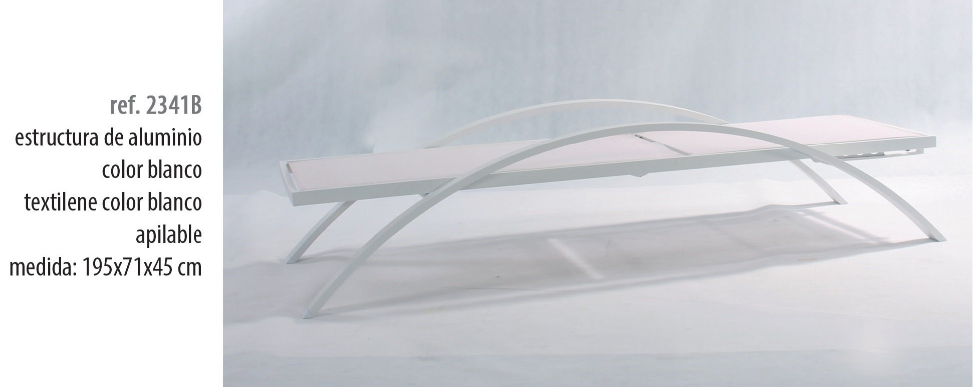 lisy-tumbona-aluminio-blanco-textiline-blancoa_01 lisy tumbona aluminio blanco textiline blancoa 01