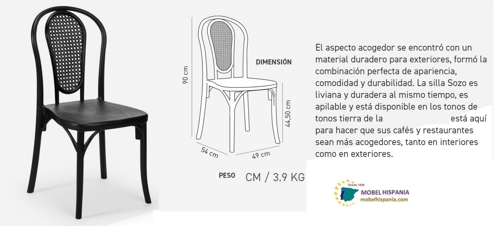 1129 silla polipropileno negro 09 3