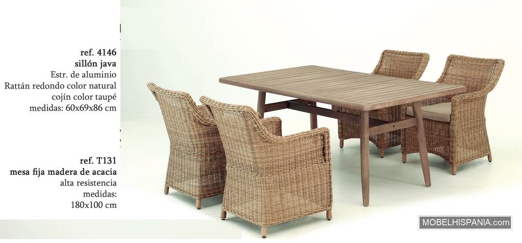 4146 butaca alu rattan 1