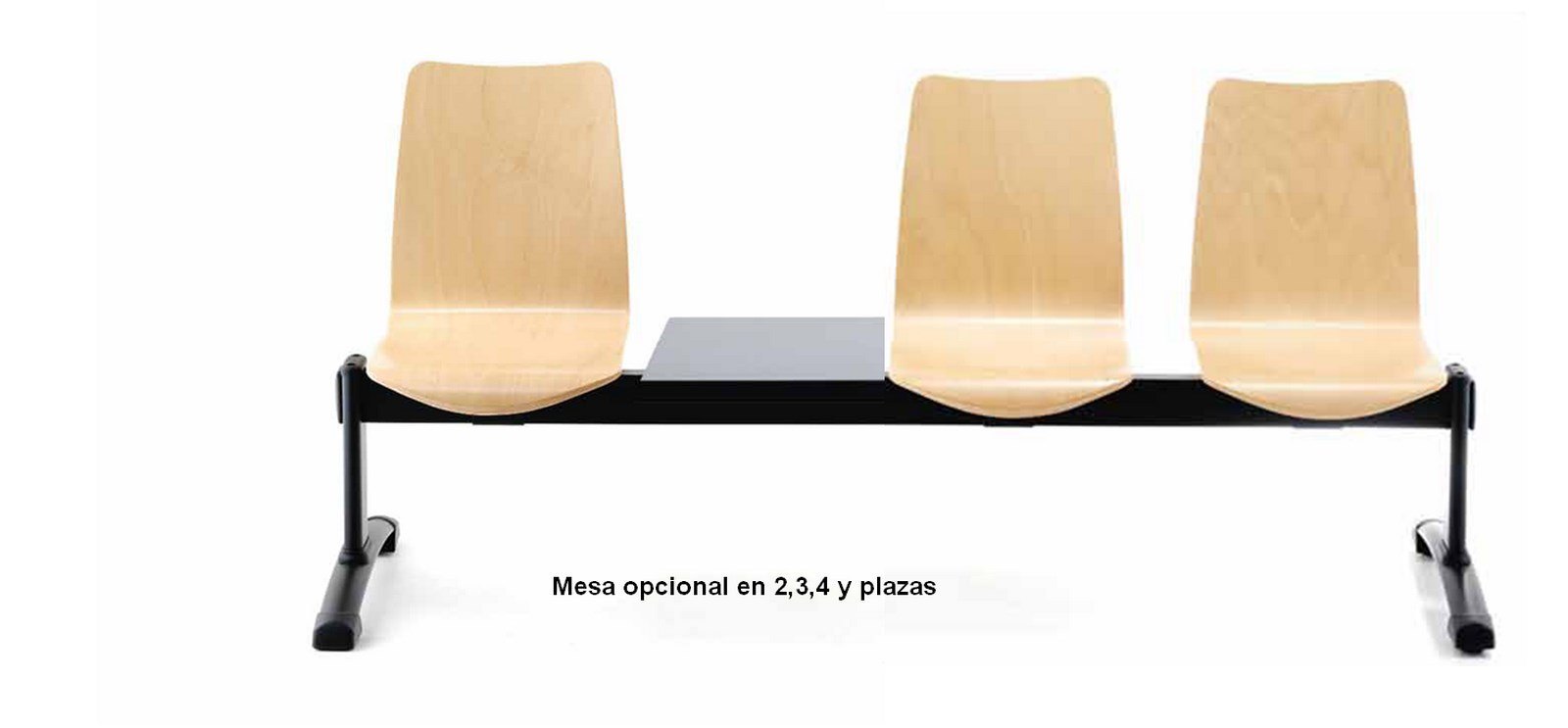 BCDA Bancada 3plazas madera 06