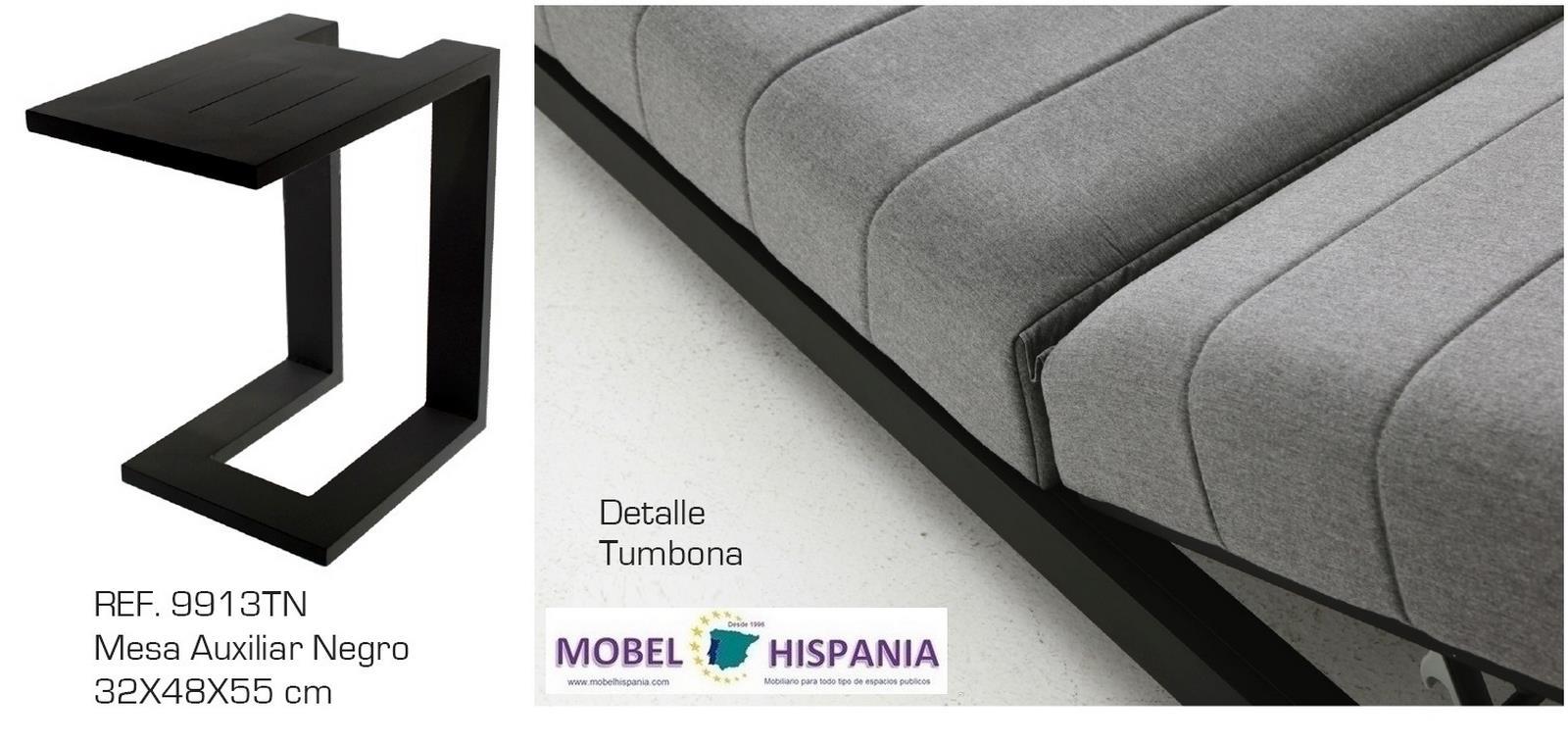 9916T-Tumbona-aluminio-tapizada_06 9916T Tumbona aluminio tapizada 06