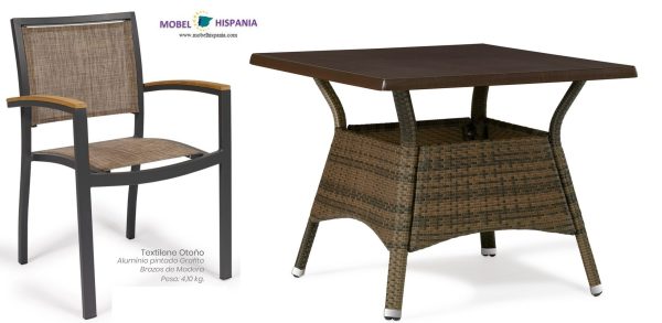 4421 grafito sillon brazos madera aluminio textilene 05 scaled