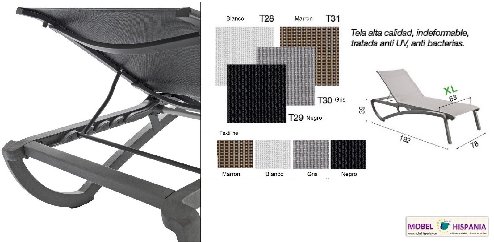 SUNSET-tumbona-doble-gris-plata-tela-gris1_09 SUNSET tumbona doble gris plata tela gris1 09