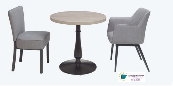 RB6629 Sillon metal negro gris 07