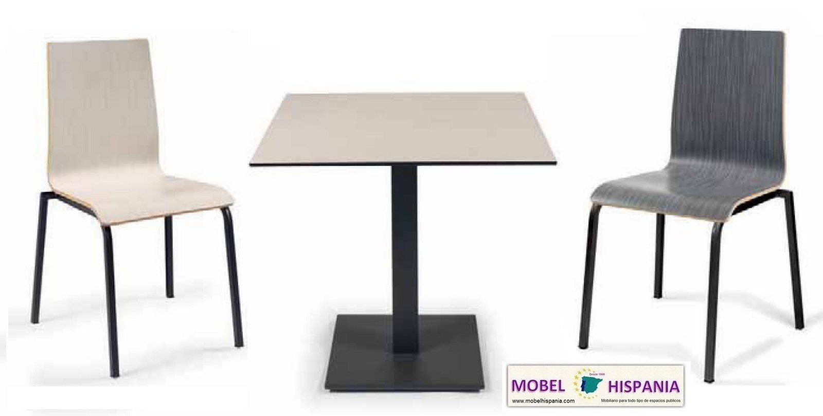 292 silla metal negro asiento nogal 14 1