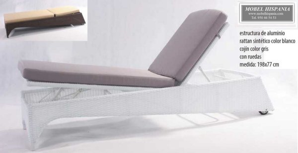 soana tumbona aluminio rattan chocolate 01