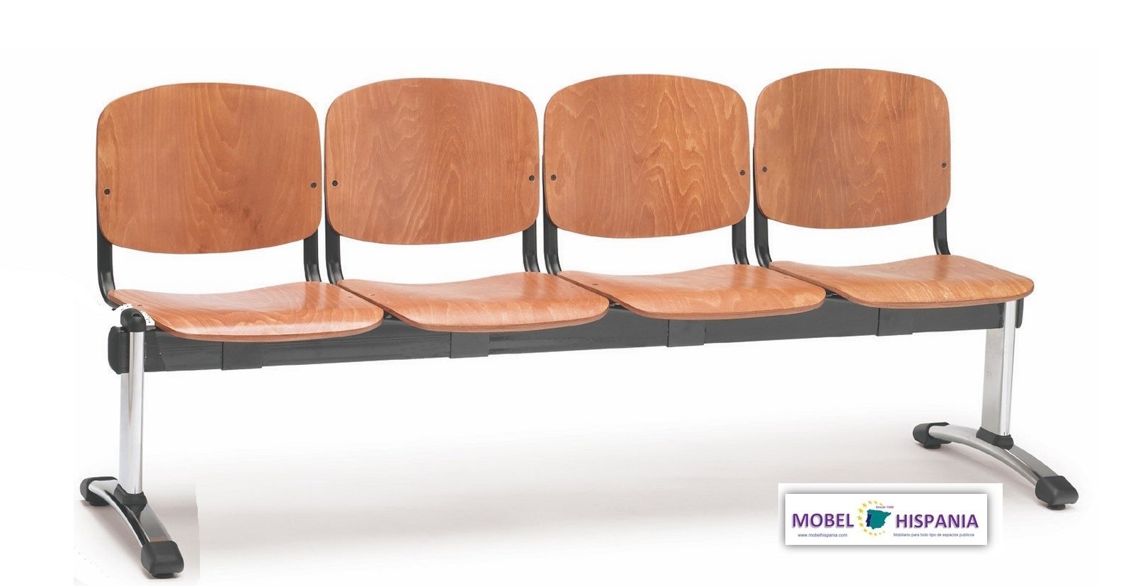 bancada madera 3plazas mobel hispania 07