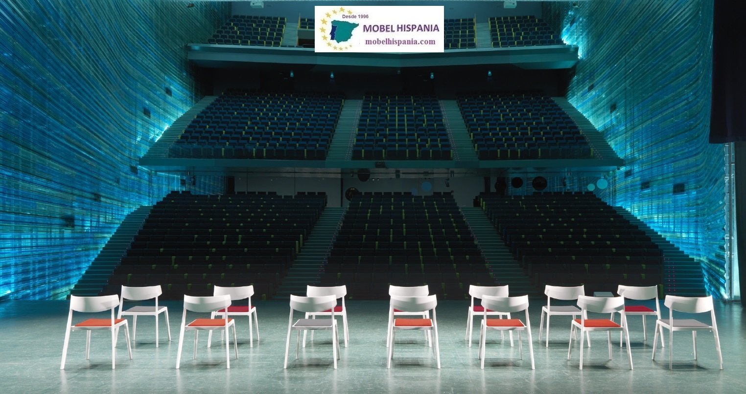 winger silla blanca tapizado azul 18 41