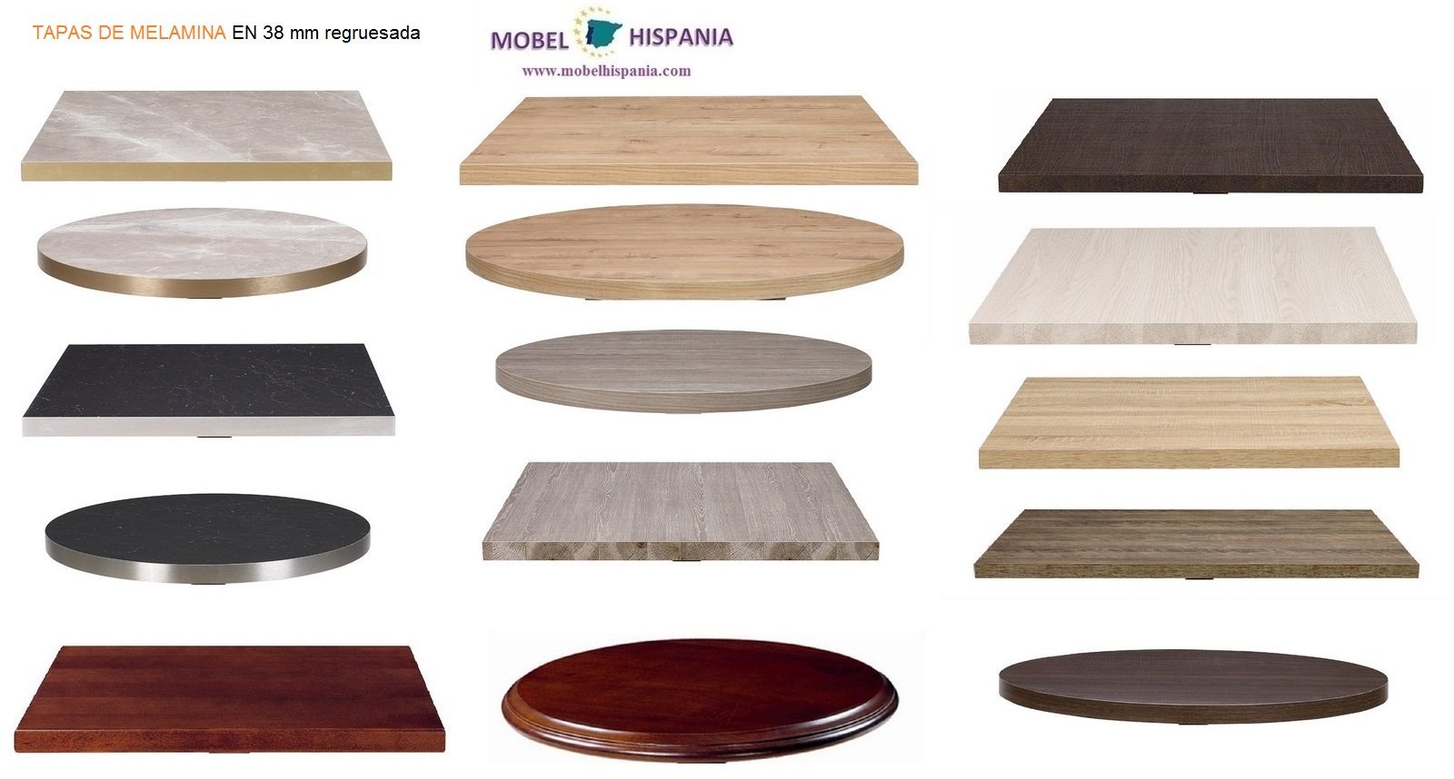 8004 mesa fundicion hierro tapa melamina hera 10