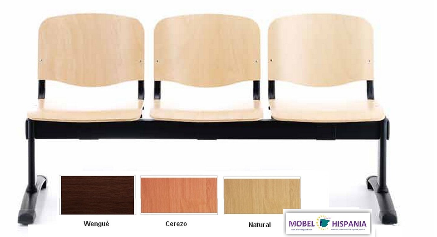 bancada madera 3plazas mobel hispania 04