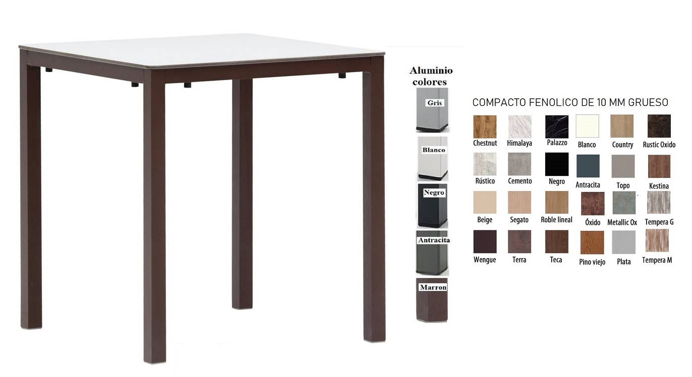 2942m-mesa-aluminio-marron-hosteleria 2942m mesa aluminio marron hosteleria 1