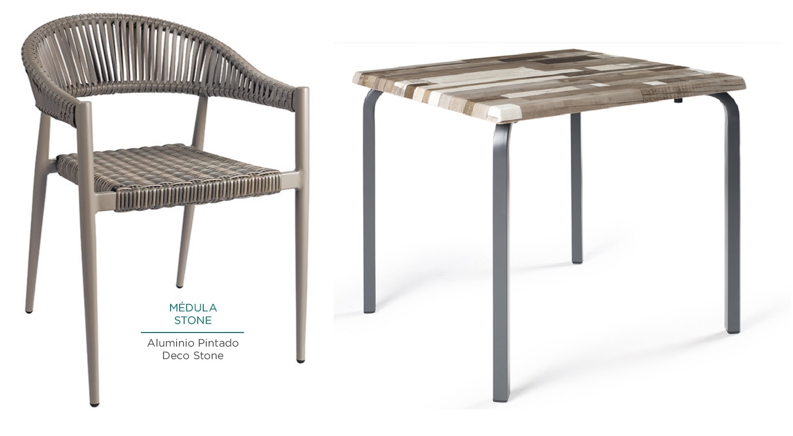 4524 Sillon aluminio stone medula stone 08 1