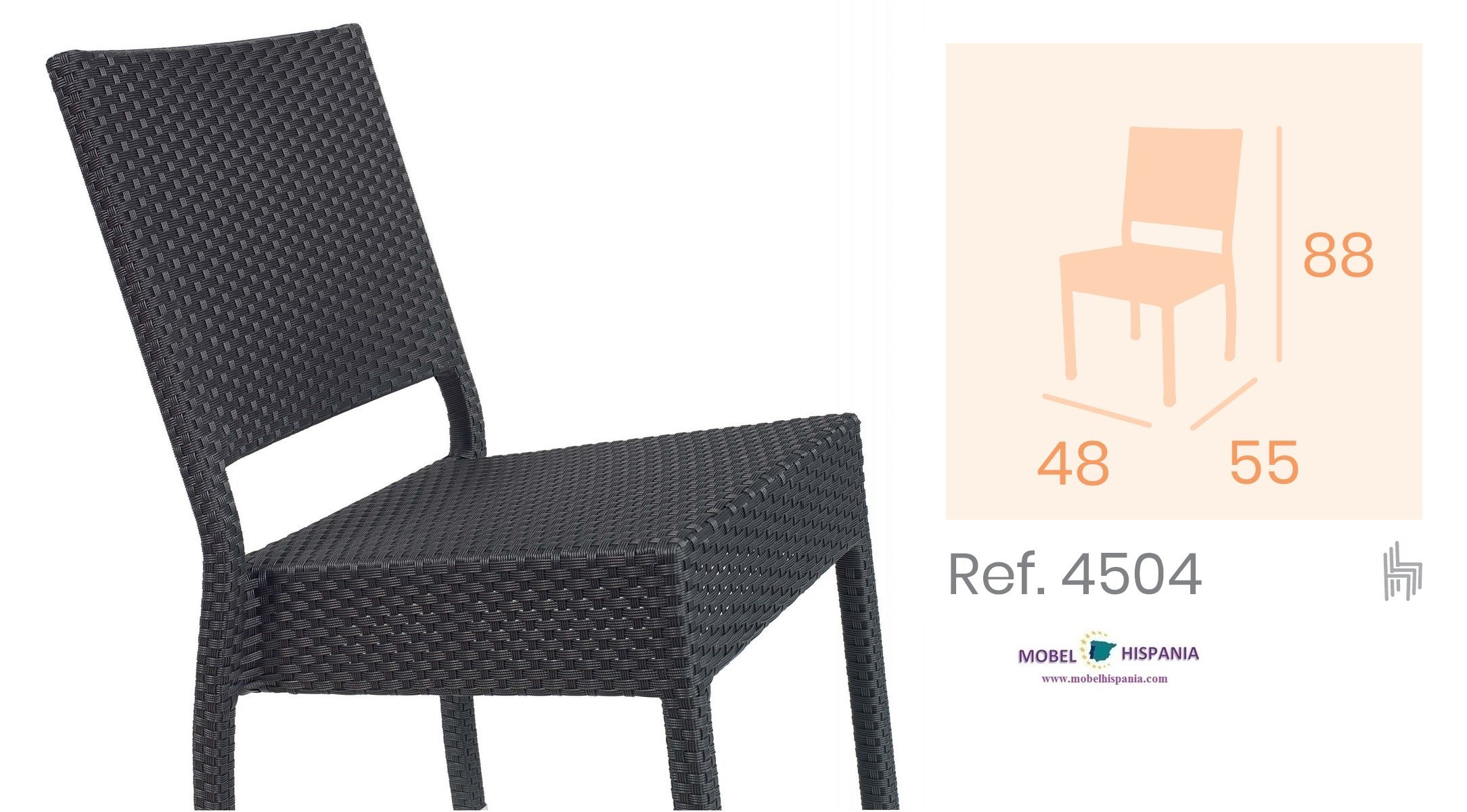 4504 silla aluminio medula sintetica antracita 01