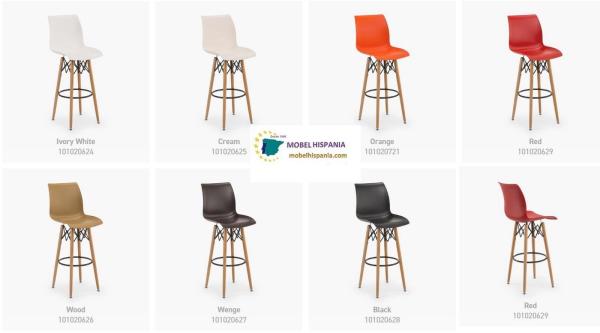 1710 silla madera polipropileno blanca 08