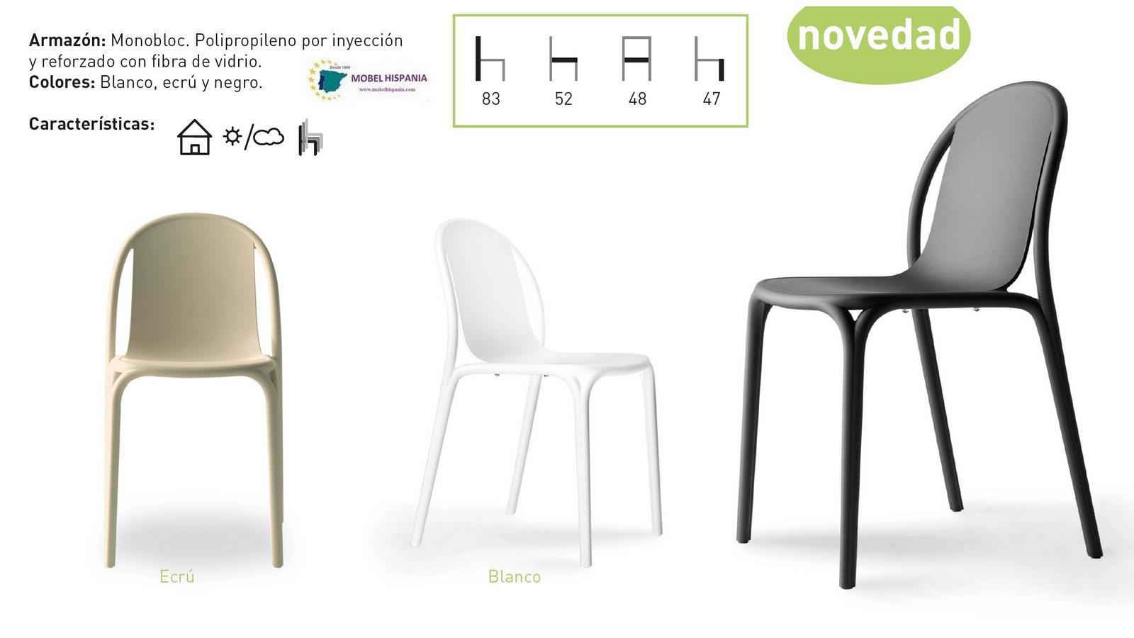 Brooklyn sillon polipropileno ecru 05 2