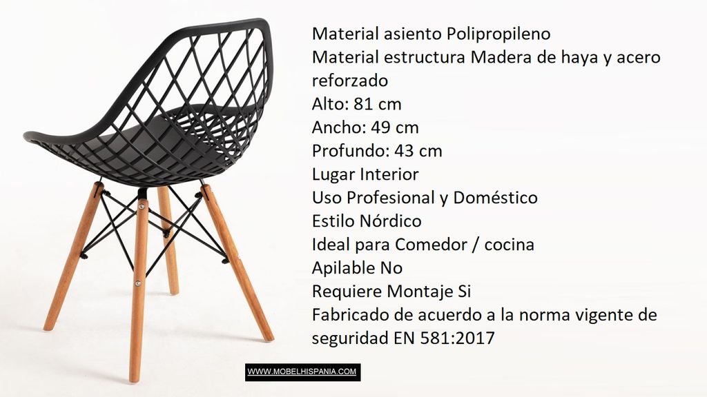 Drye silla blanco w 11