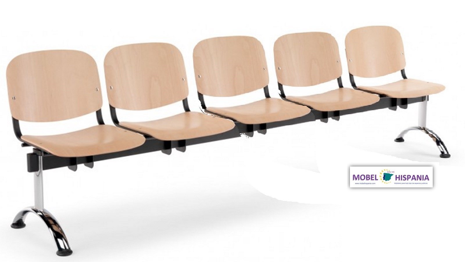 bancada madera 3plazas mobel hispania 03