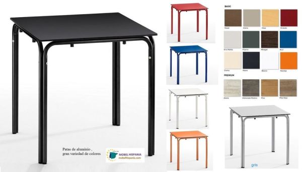 382 mesa aluminio tablero melamina nogal 02