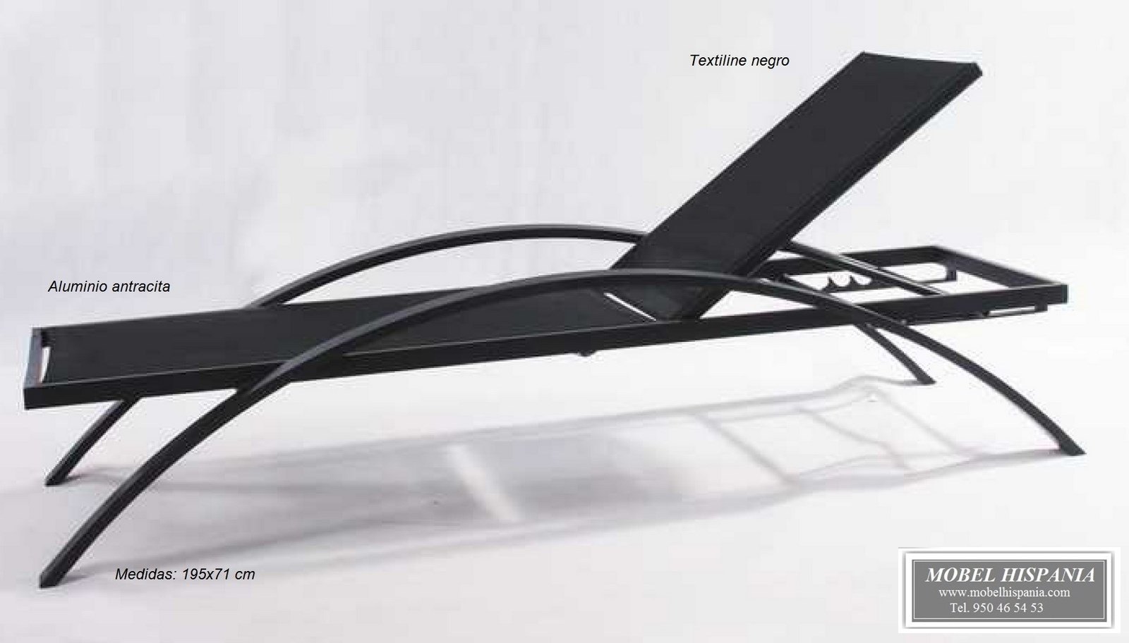 lisy-tumbona-aluminio-antracita-textiline-negro. lisy tumbona aluminio antracita textiline negro.