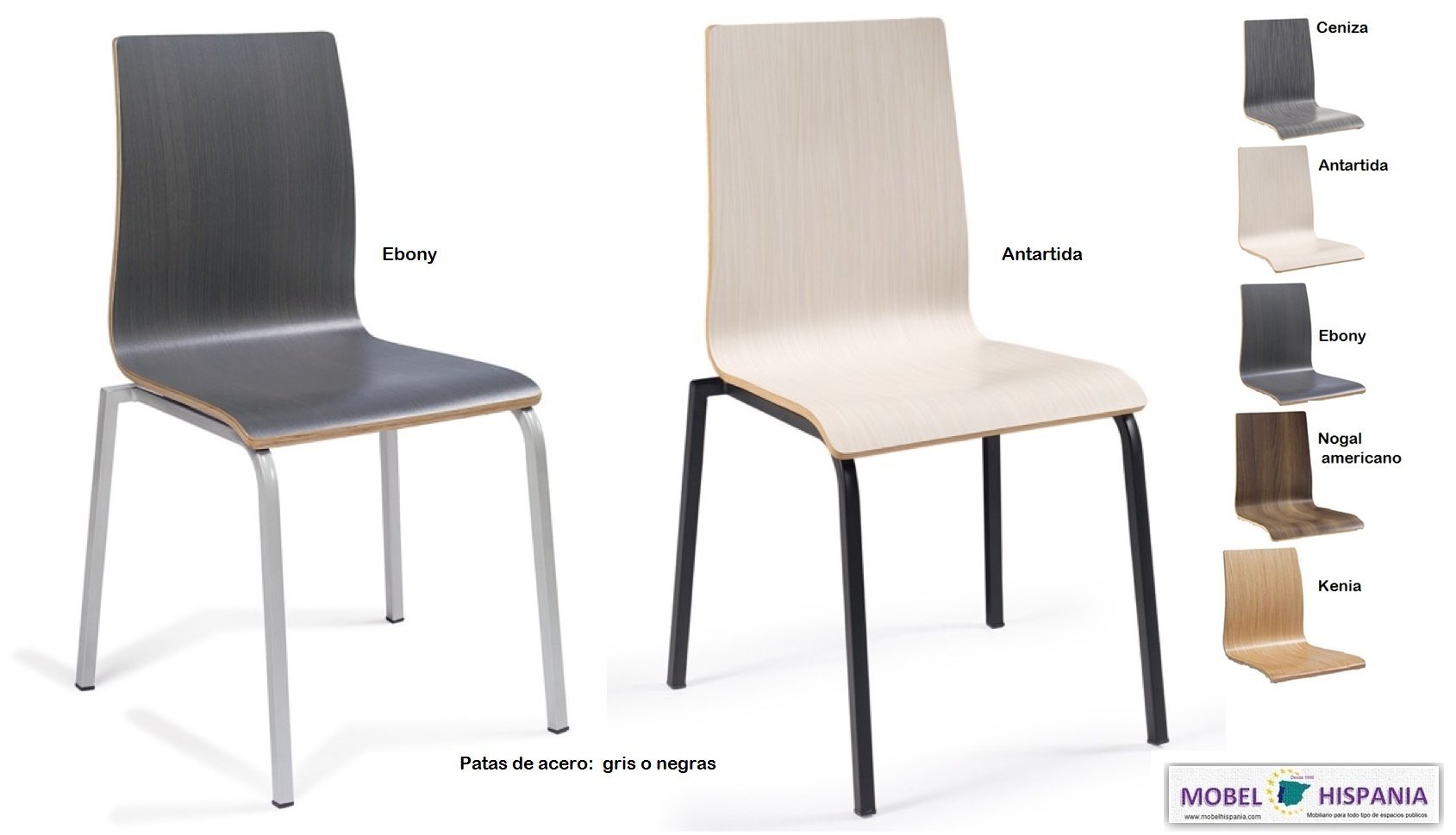 michigan silla acero madera 04 1