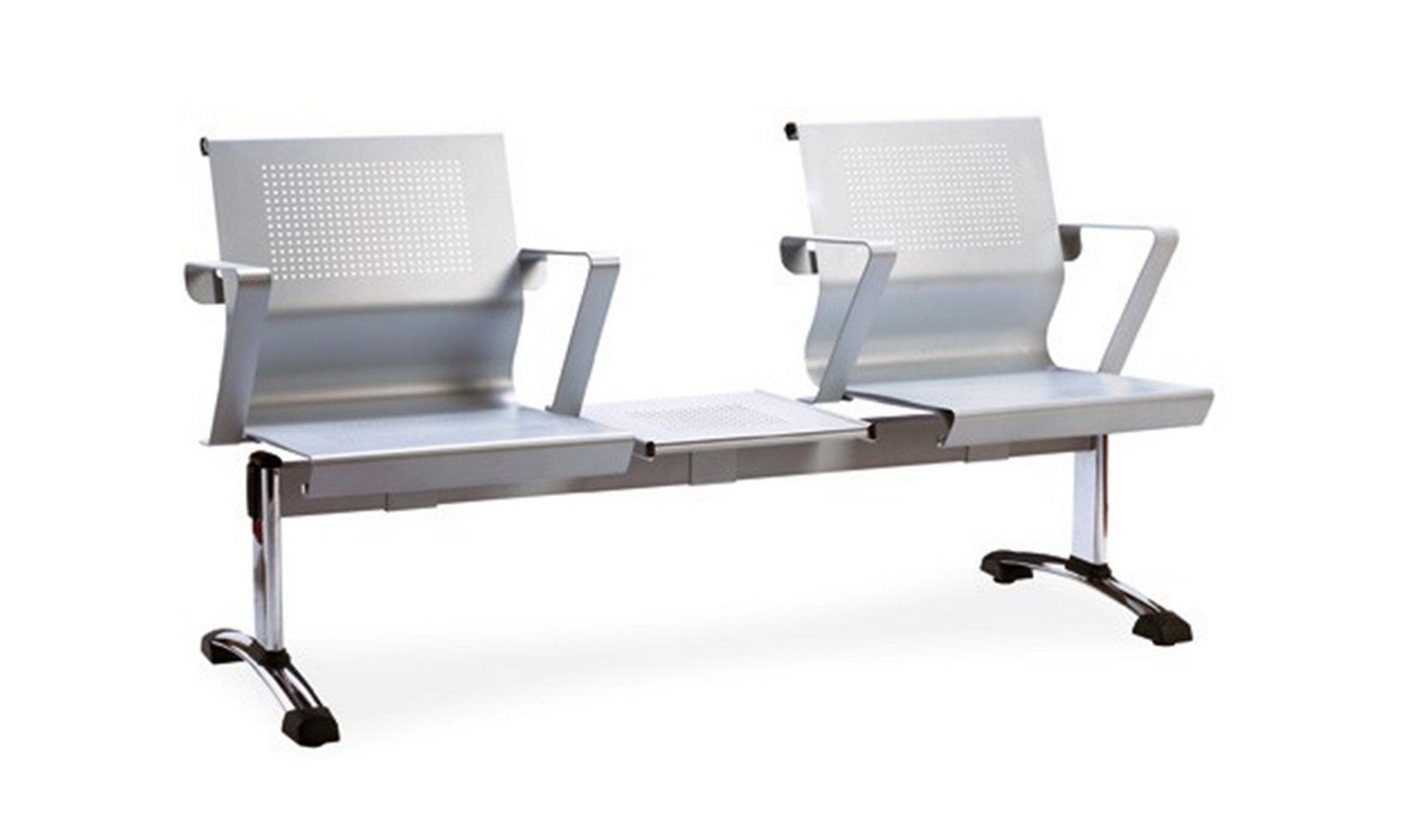 Titan bancada chapa perforada 3plazas 01