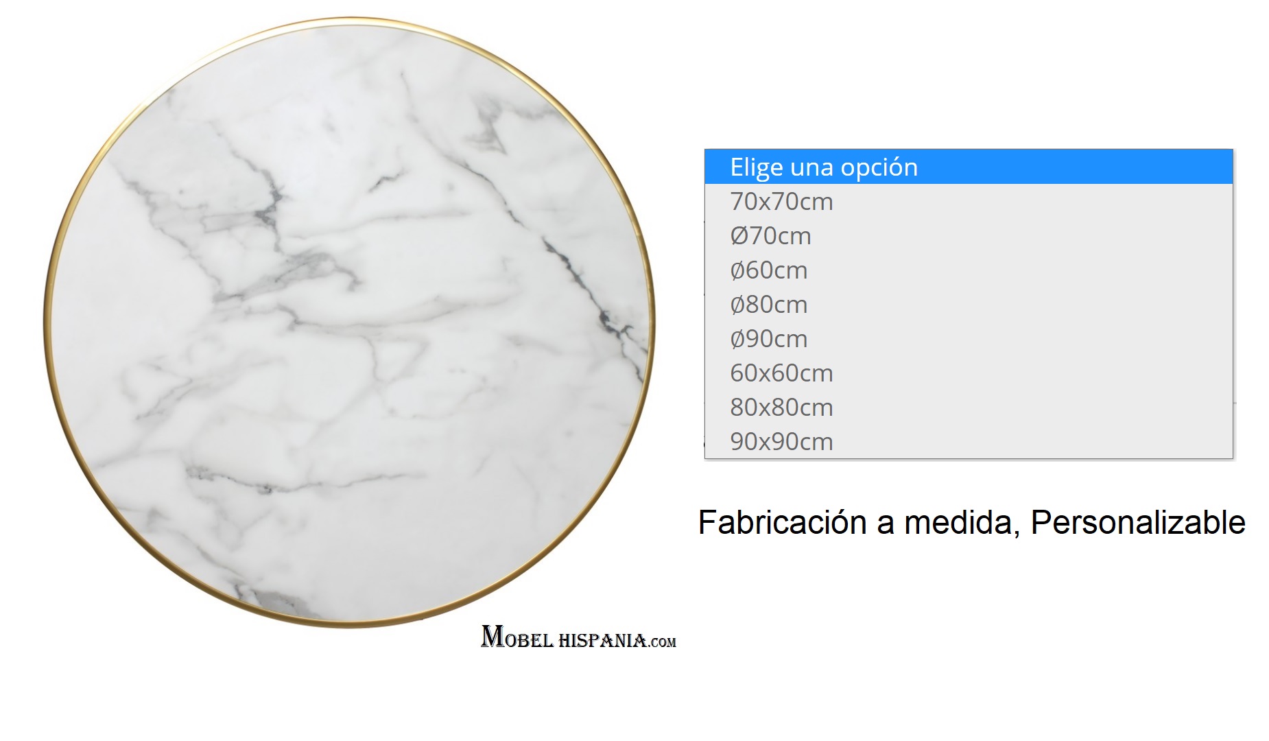 LORNA Tapa blanco dorado 2 01