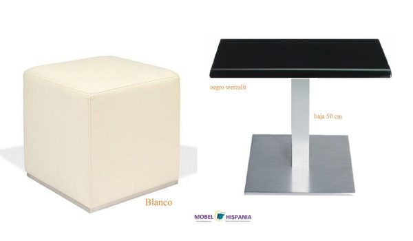 Puf cuadrado blanco 01 scaled