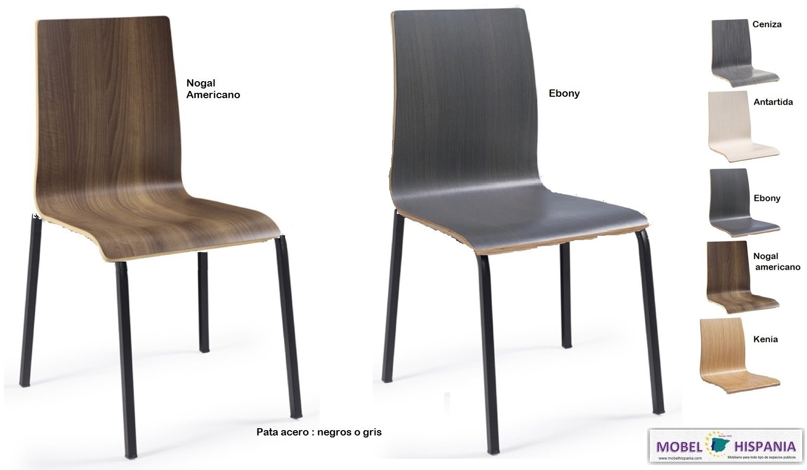 michigan silla acero madera 05 1