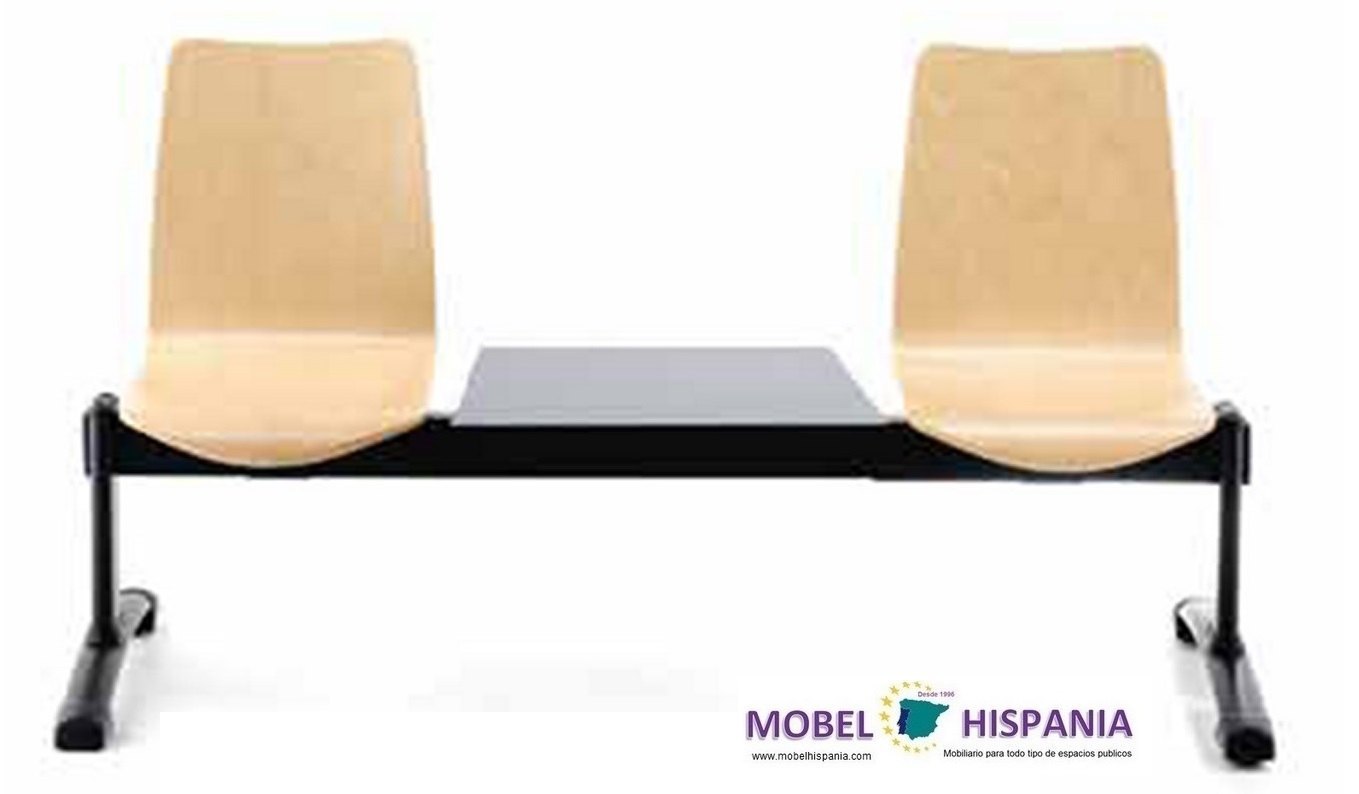 BCDA Bancada 3plazas madera 05