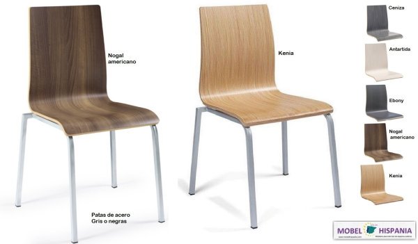 michigan silla acero madera 03 1