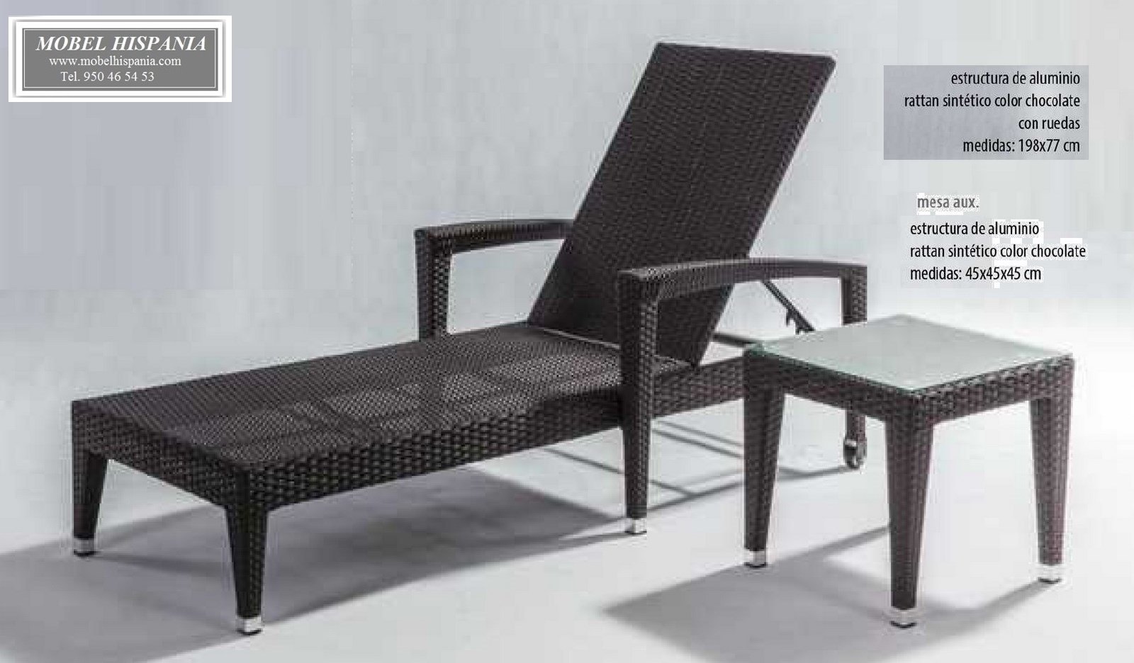 sky tumbona aluminio rattan blanco 01