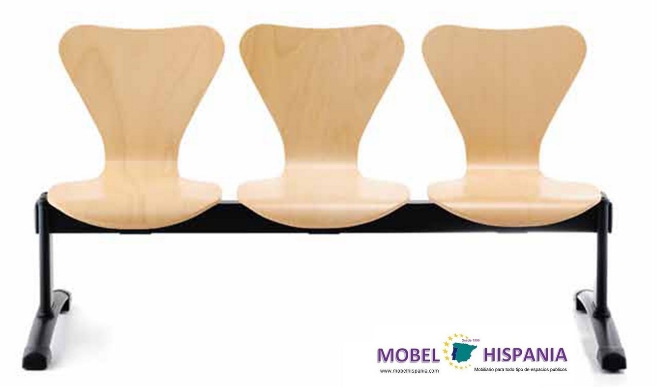 BJAC Bancada 3Plazas madera