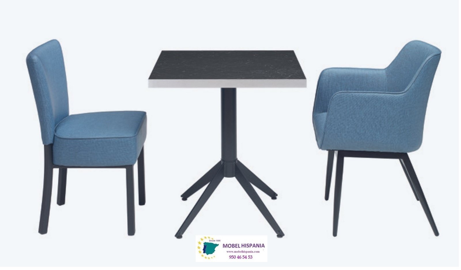 RB6629 Sillon metal negro azul 1 07