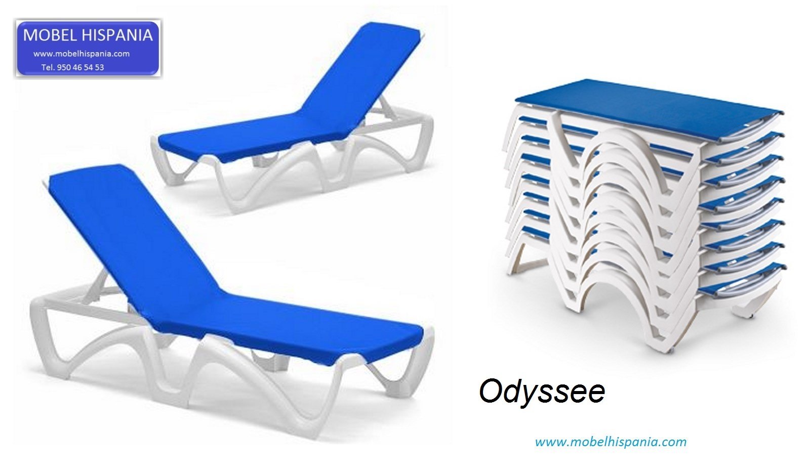 Recambio textiline marina tumbona 10