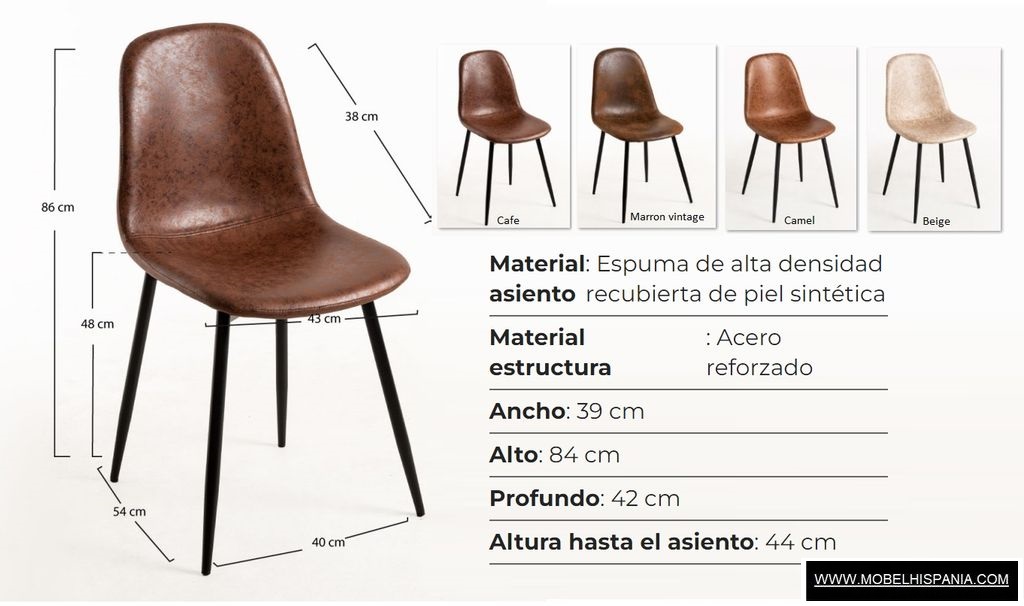 Black Leo Polipiel marron vintage w 02 2