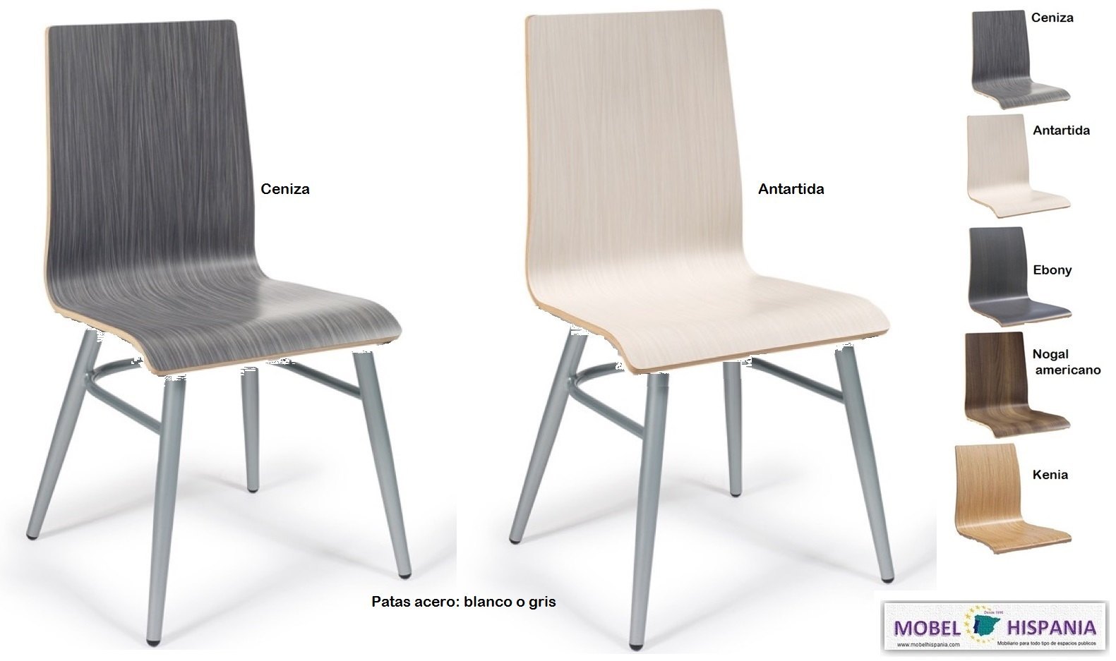 prado silla aluminio gris madera 1