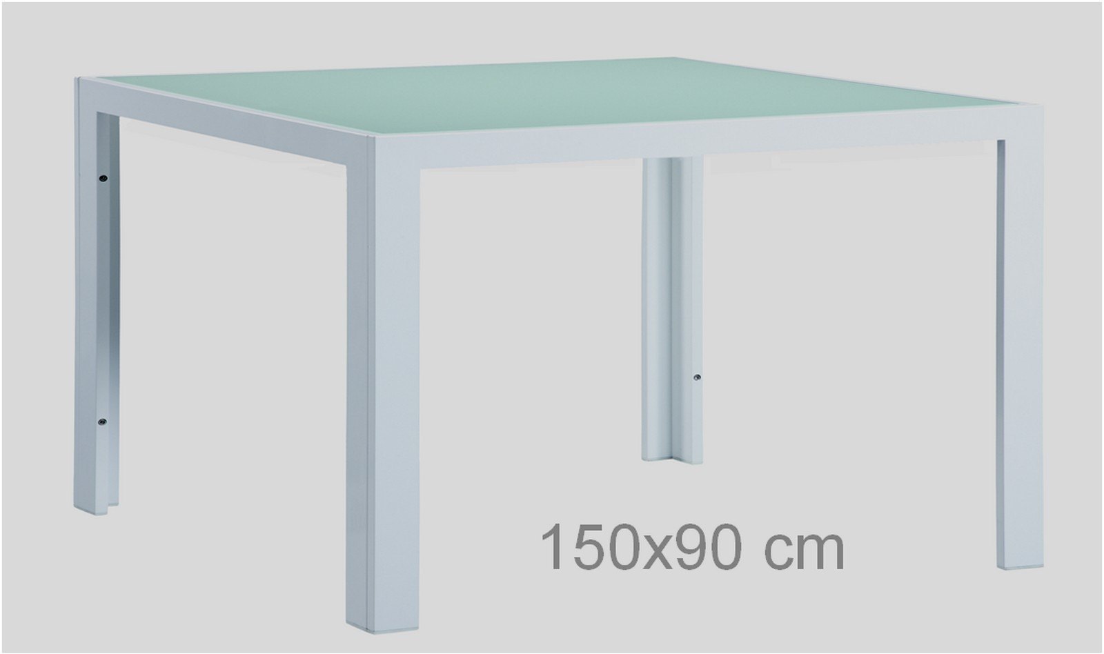 shio mesa aluminio blanca cristal 02