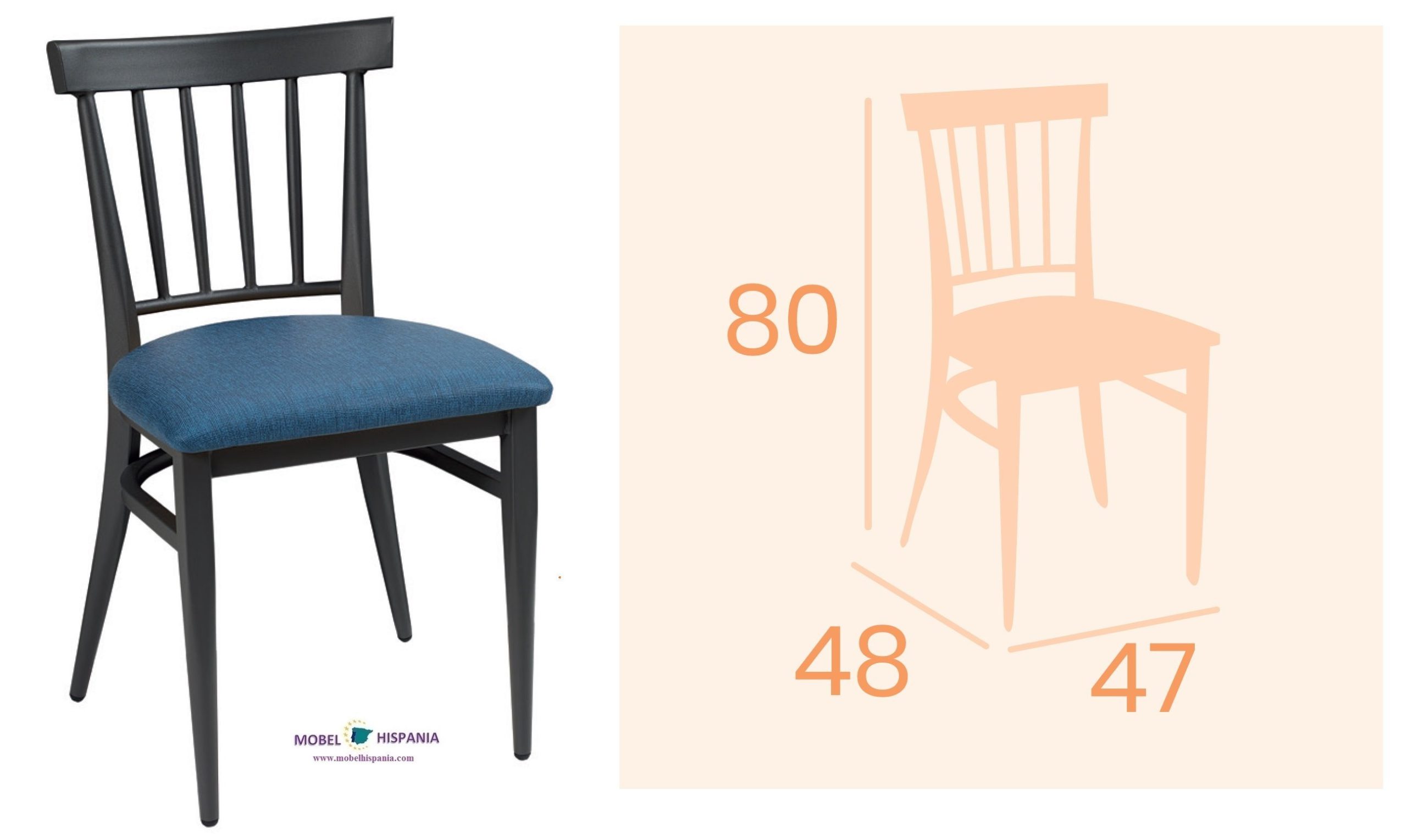 153 silla metal blanco asiento tapizado panama 04 scaled