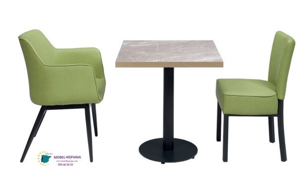 RB6629 Sillon metal negro verde 2 05