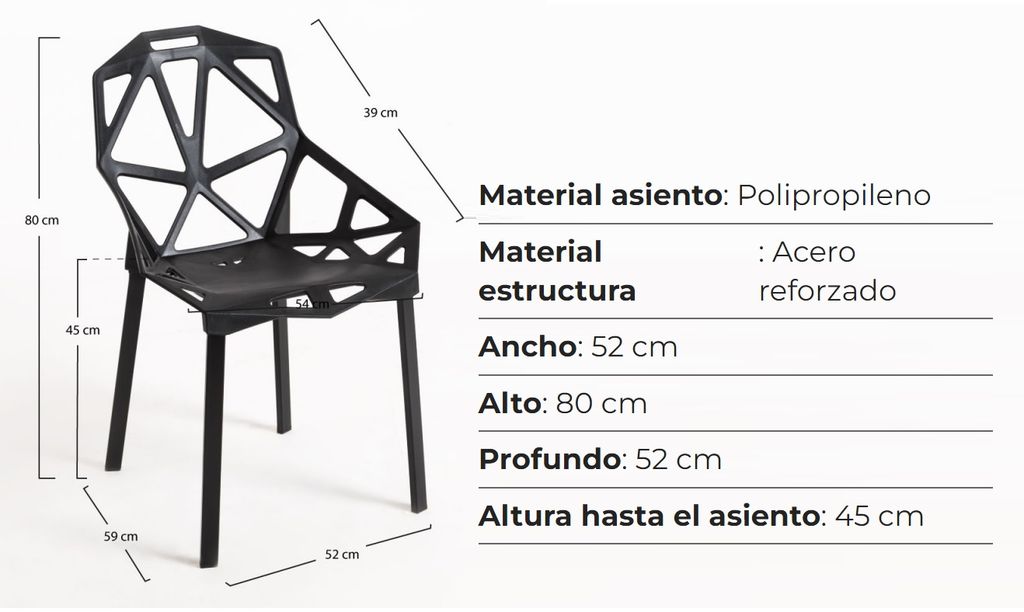 ALFA silla blanca w 01