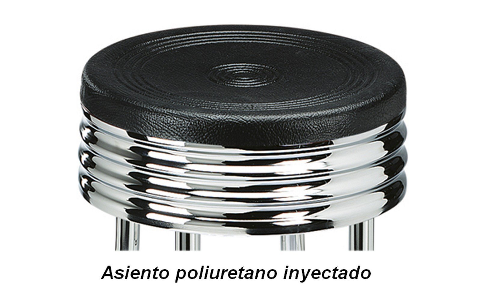 551 cromado madera taburete 02