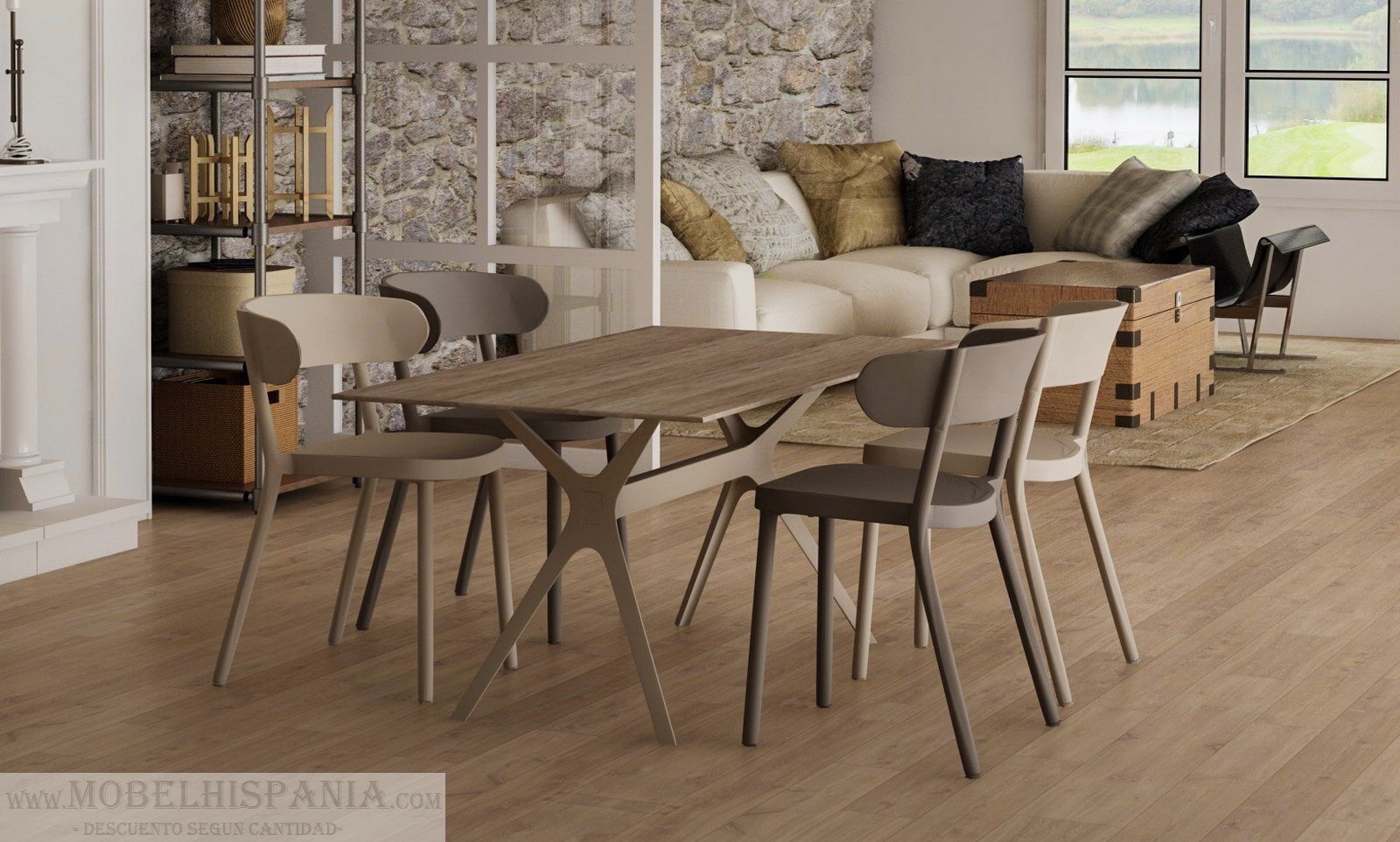 casino gris silla resina 02 3